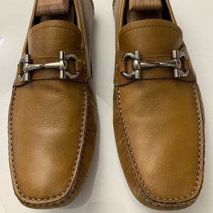 Men’s Salvatore ferragamo tan drivers